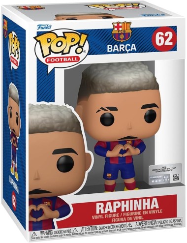 Funko POP Raphinha 62 Barça