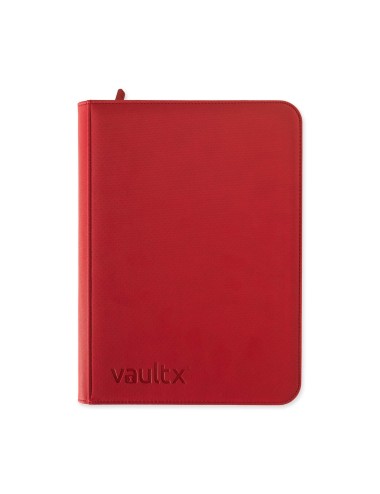 Fire Red Premium Zip Binder...