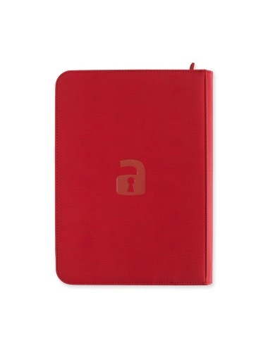 Fire Red Premium Zip Binder...