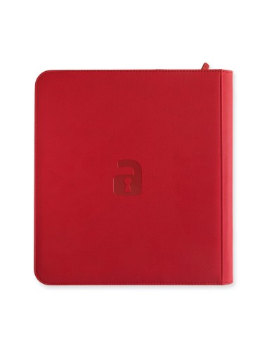Fire Red Premium Zip Binder...