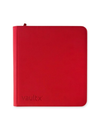 Fire Red Premium Zip Binder...