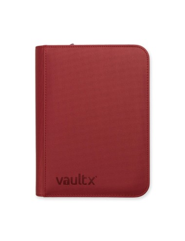 Metallic Red Premium Zip...