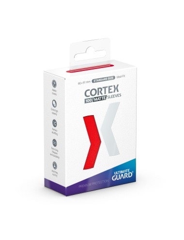 Cortex Matte Sleeves 'Red'...