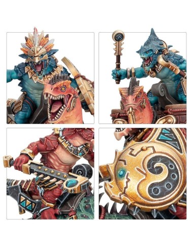Seraphon Aggradon Lancers...