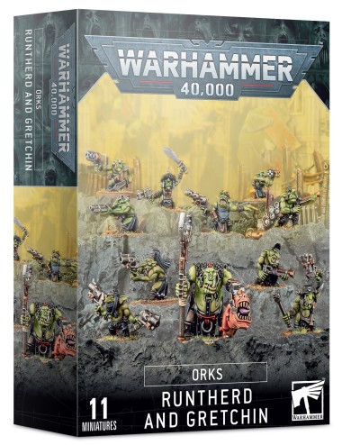Orks Runtherd and Gretchin...