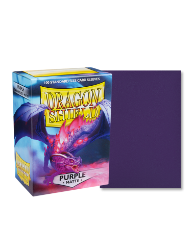 Purple 100 Matte Sleeves...