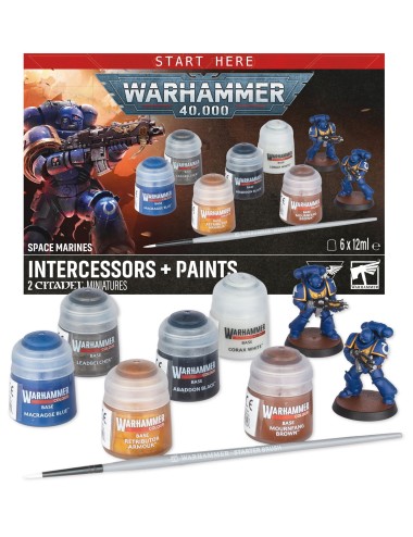 Intercessors Marines+Paint...