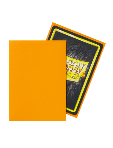 Orange 100 Matte Sleeves...