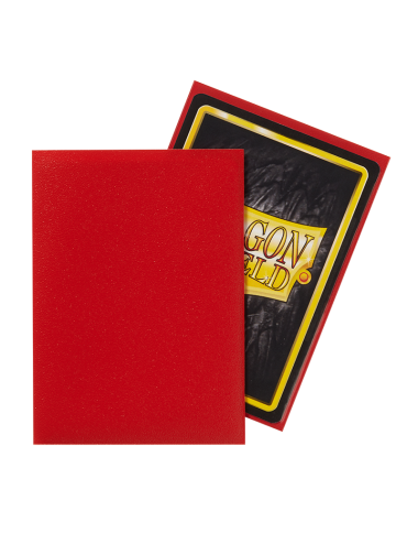 Crimson 100 Matte Sleeves...