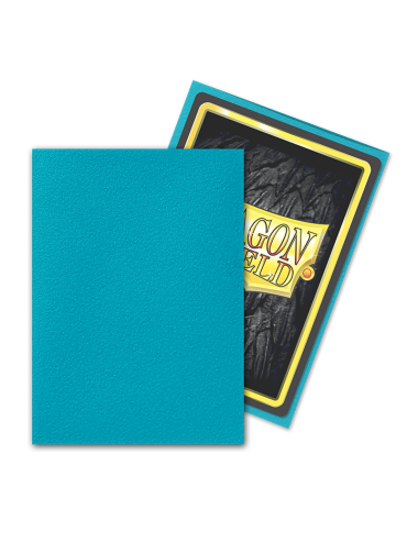 Turquoise 100 Matte Sleeves...