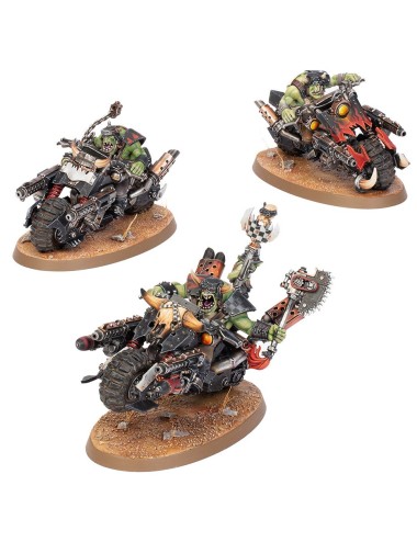 Orks Warbikers (Peña de...