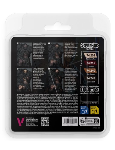 Squidmar Color Dark Skin...