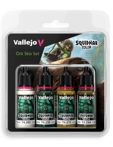 Squidmar Color Ork Skin Set...