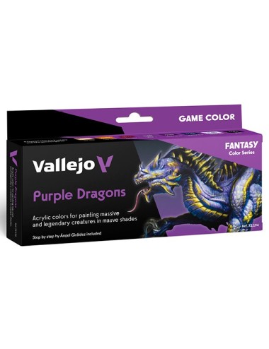 Purple Dragons by Ángel...
