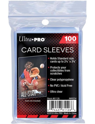 Penny Sleeves 100 Fundas...